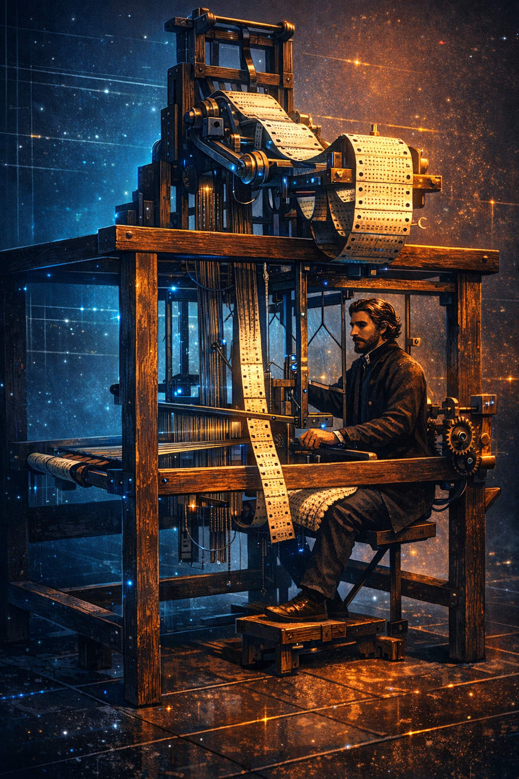 Basile Bouchon punched tape