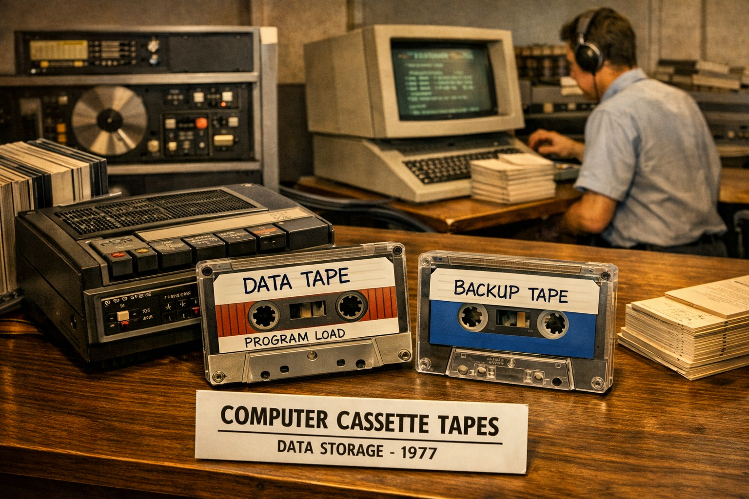 Cassette tapes as data