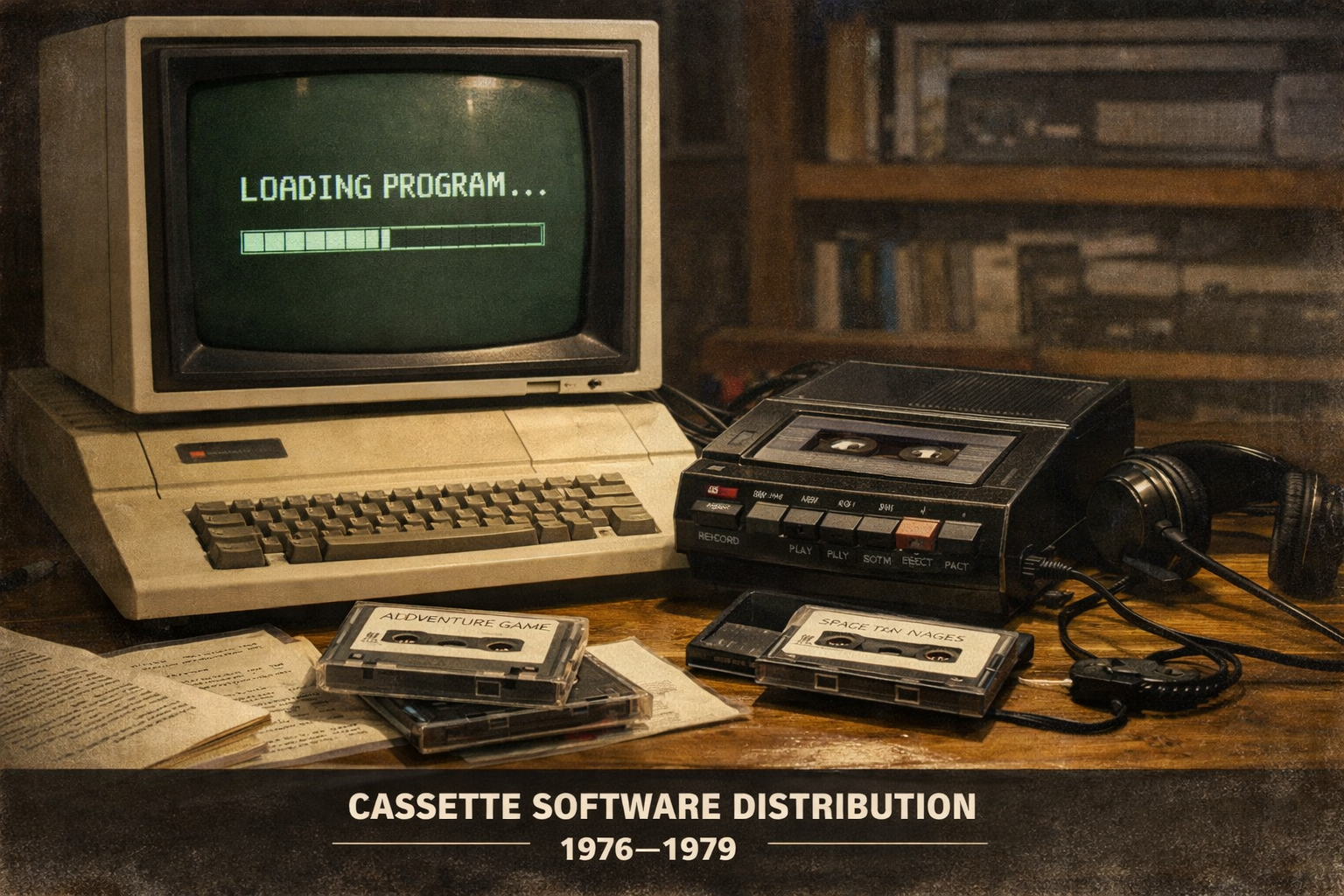 Cassette software distribution placeholder