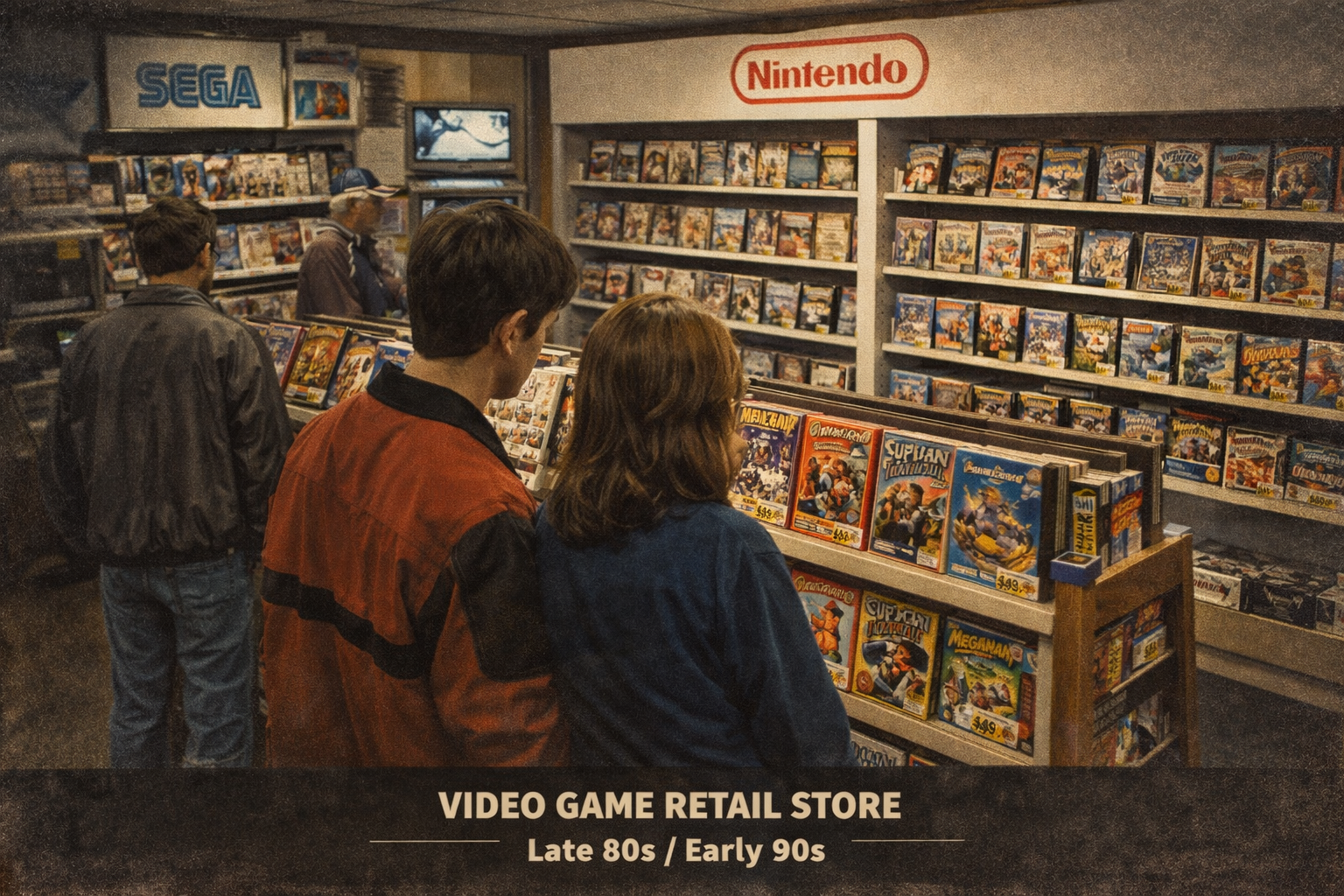 Retail box distribution placeholder