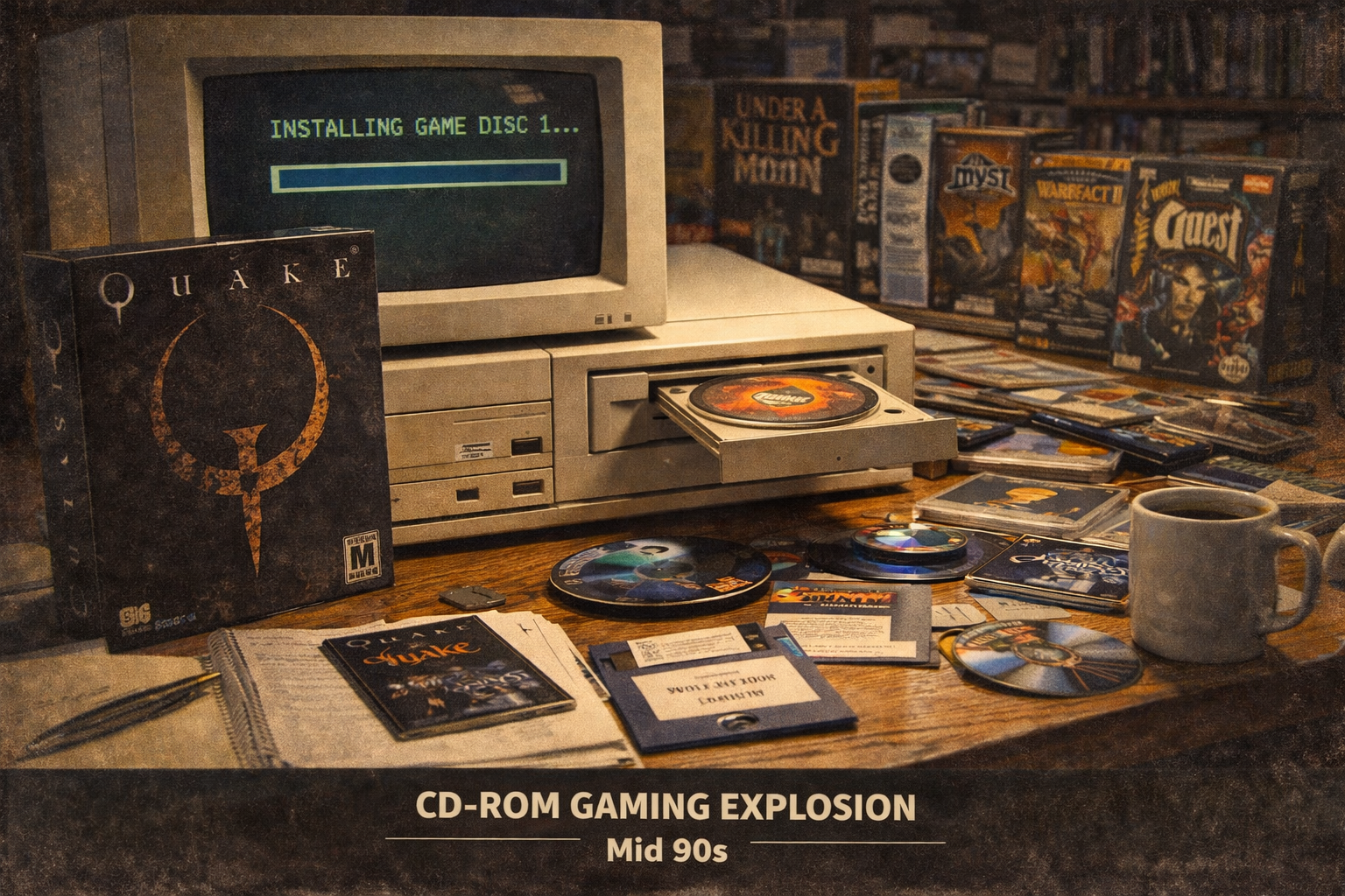 CD-ROM distribution placeholder