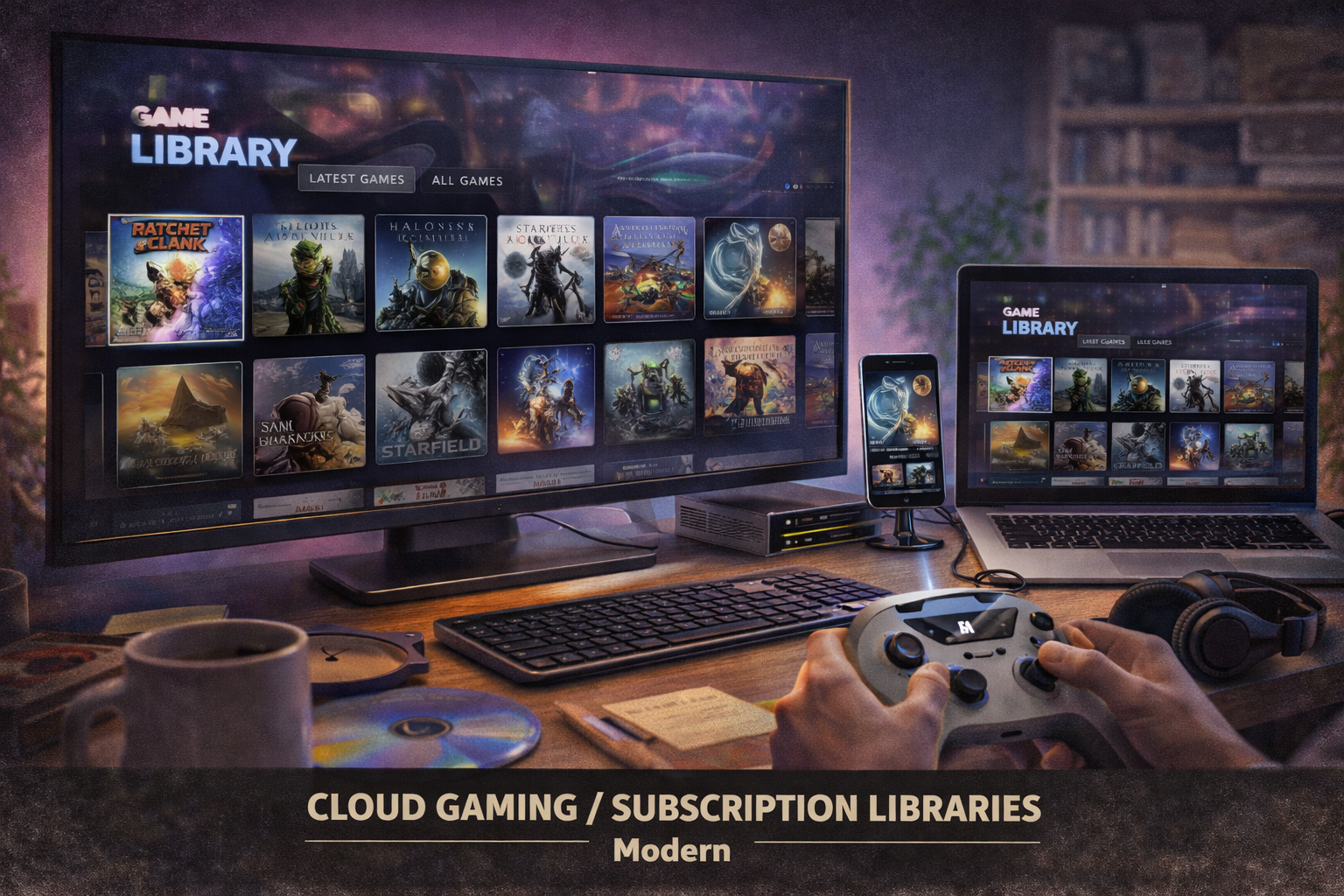 Cloud saves distribution placeholder