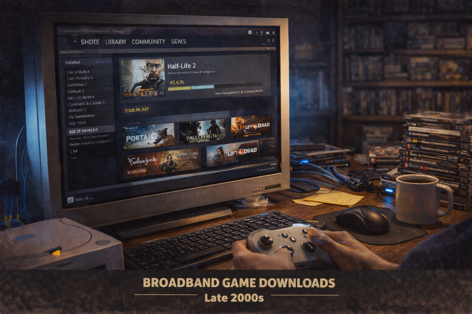 Broadband downloads placeholder