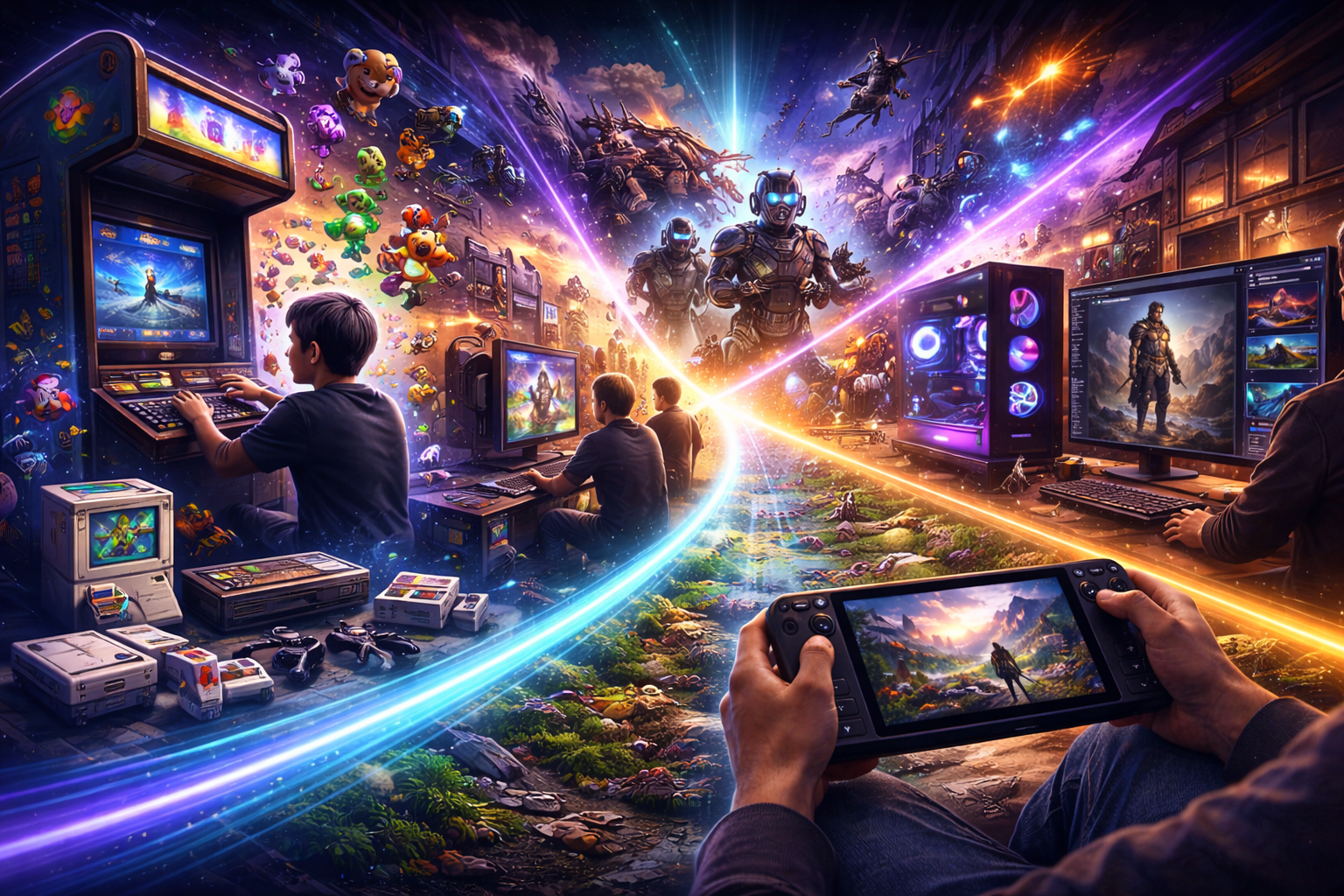 Decades of Gaming header