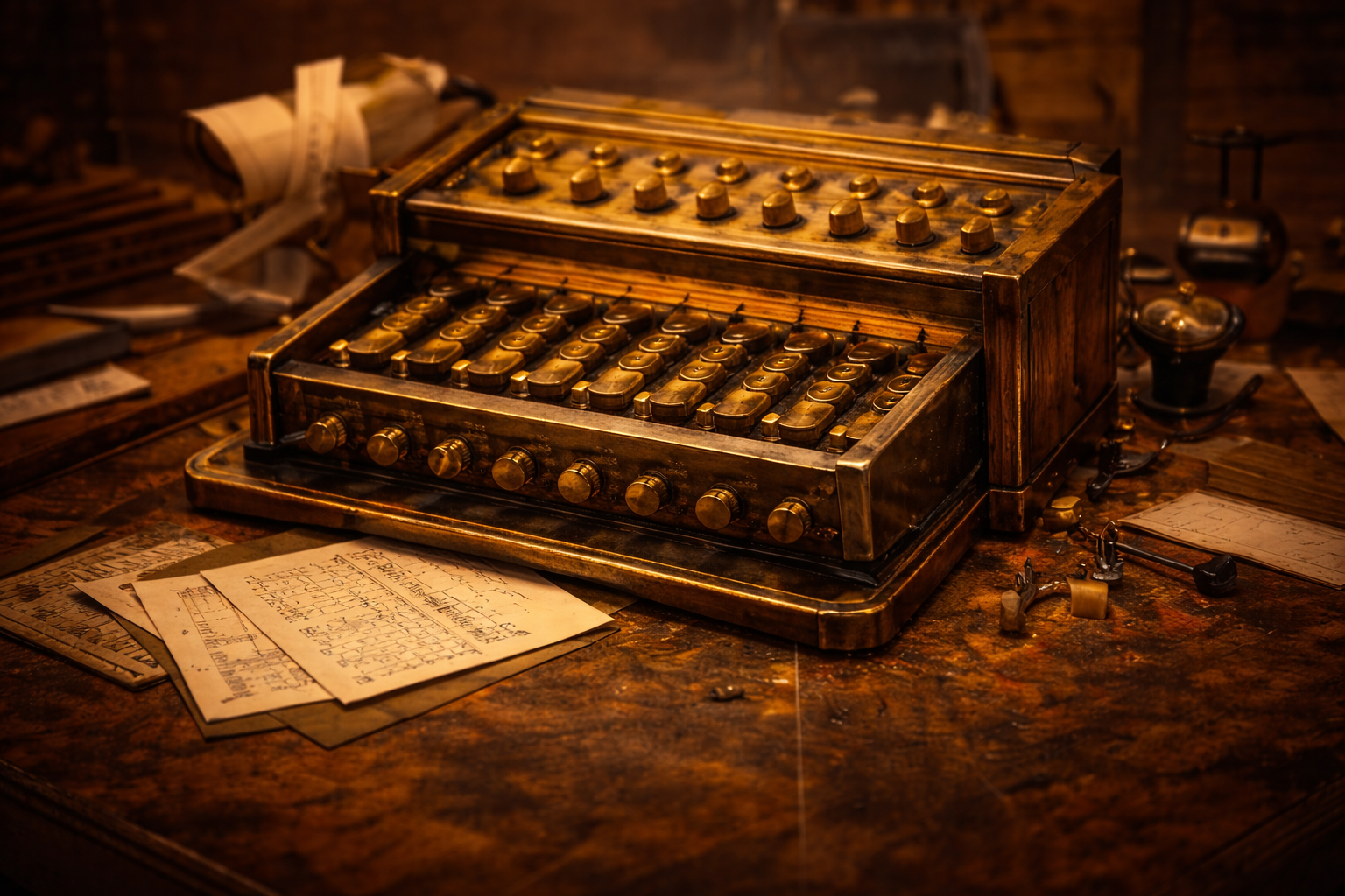 Calculating machines thumbnail