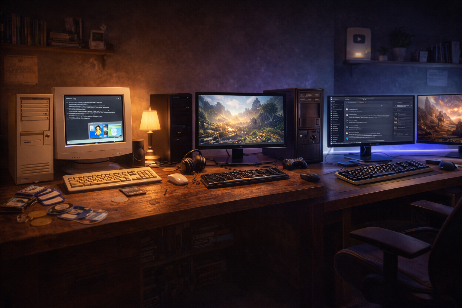 PC gaming evolution thumbnail