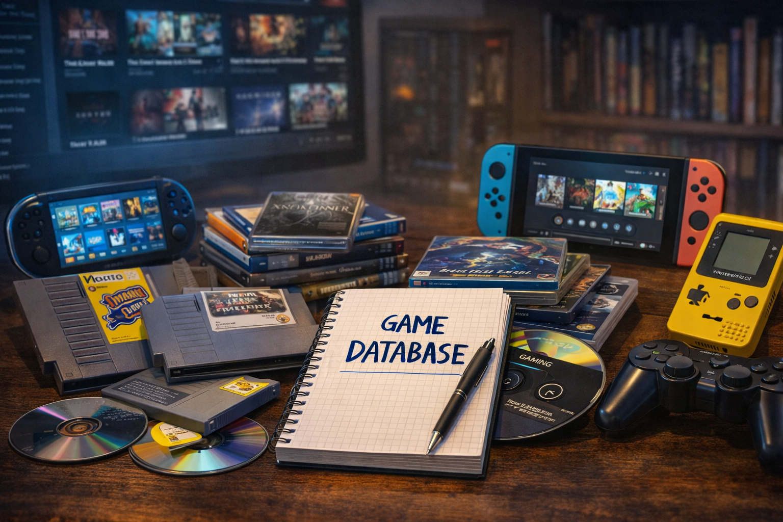 Game database artwork